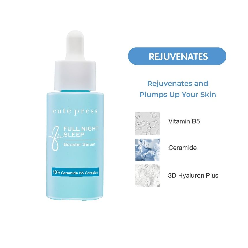 Cute Press - 8 uur durende volledige nachtrust booster serum