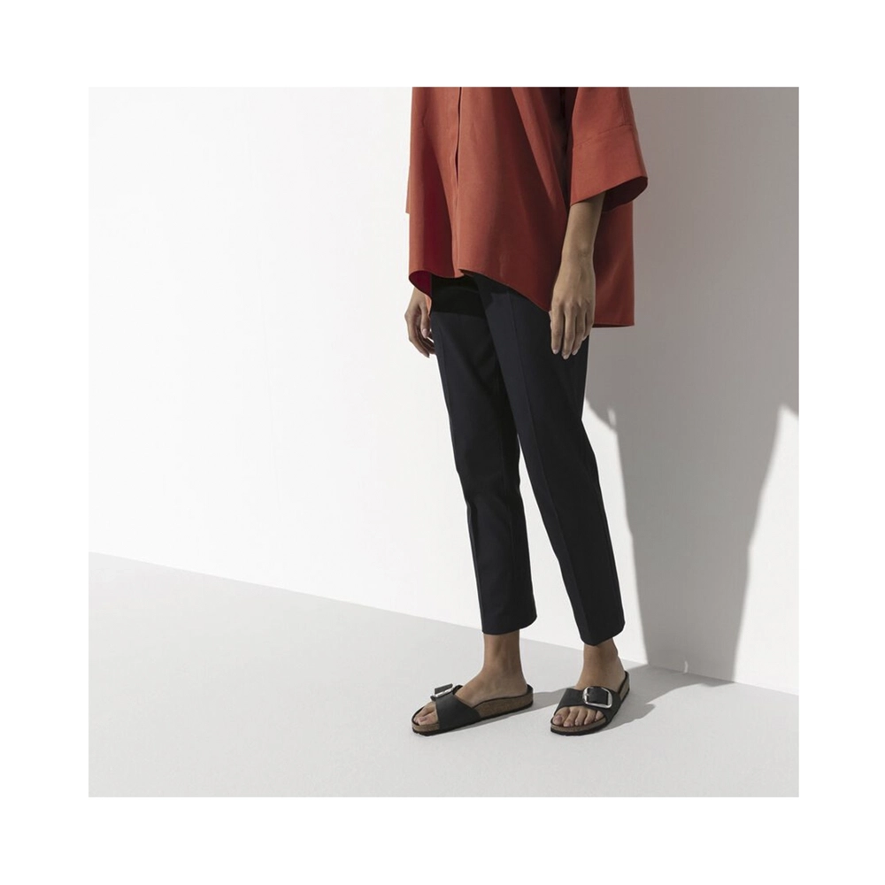 Birkenstock Madrid Big Buckle Sandalen Naturleder geölt