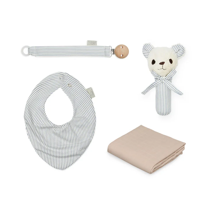 Cam Cam Copenhagen - Baby Essentials Geschenkbox, classic stripe blue