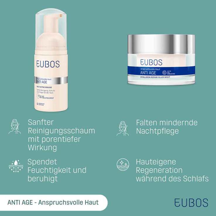 Eubos Geschenkset Anti Age Repair Filler Night Winter Care Collection  Fuchs, 1 P