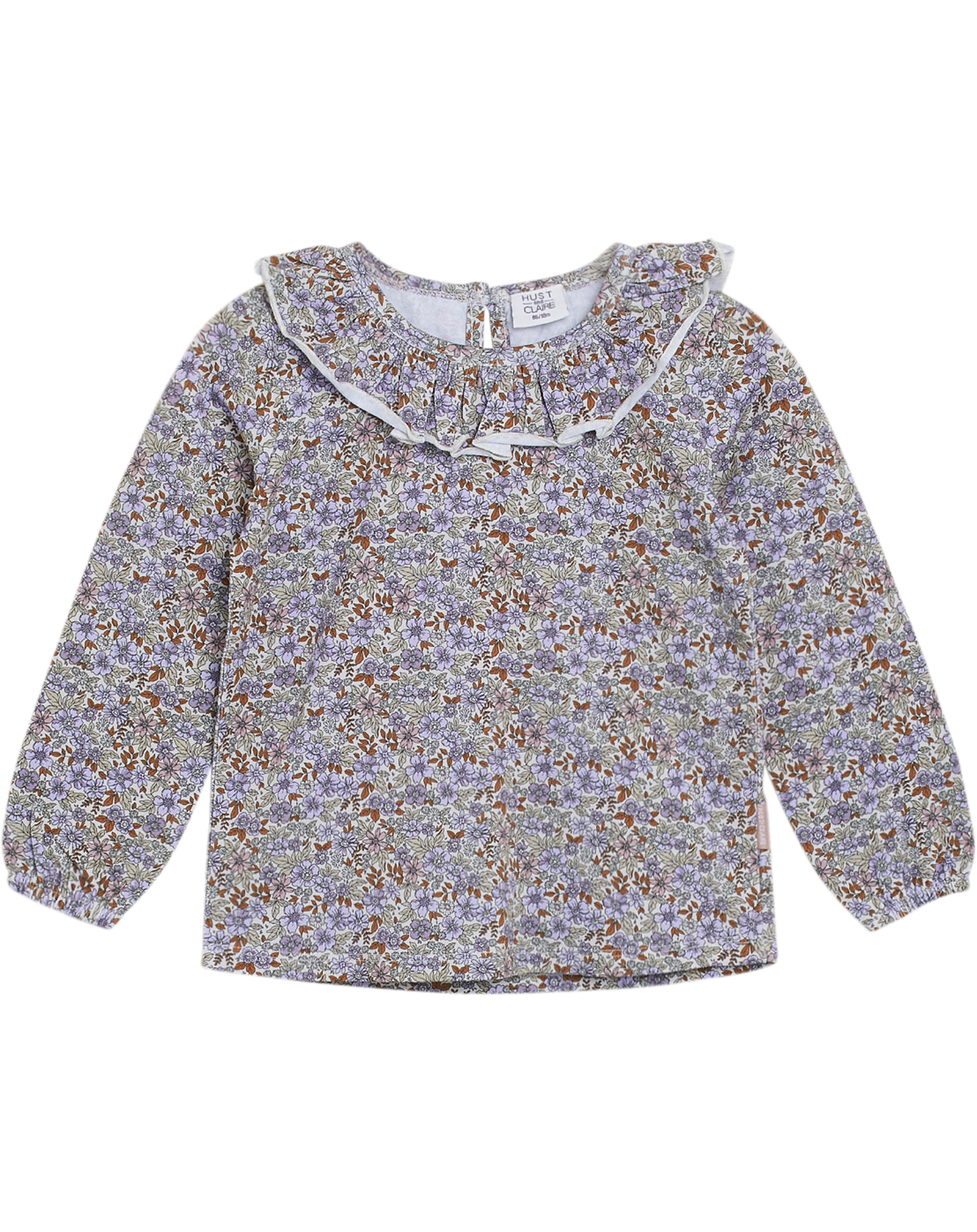 Jersey-Bluse ABRIZ in lilac snow