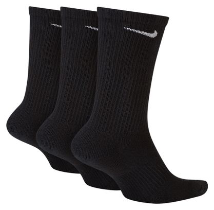 Chaussettes (3 paires) Nike Everyday Plus Cushioned Noir