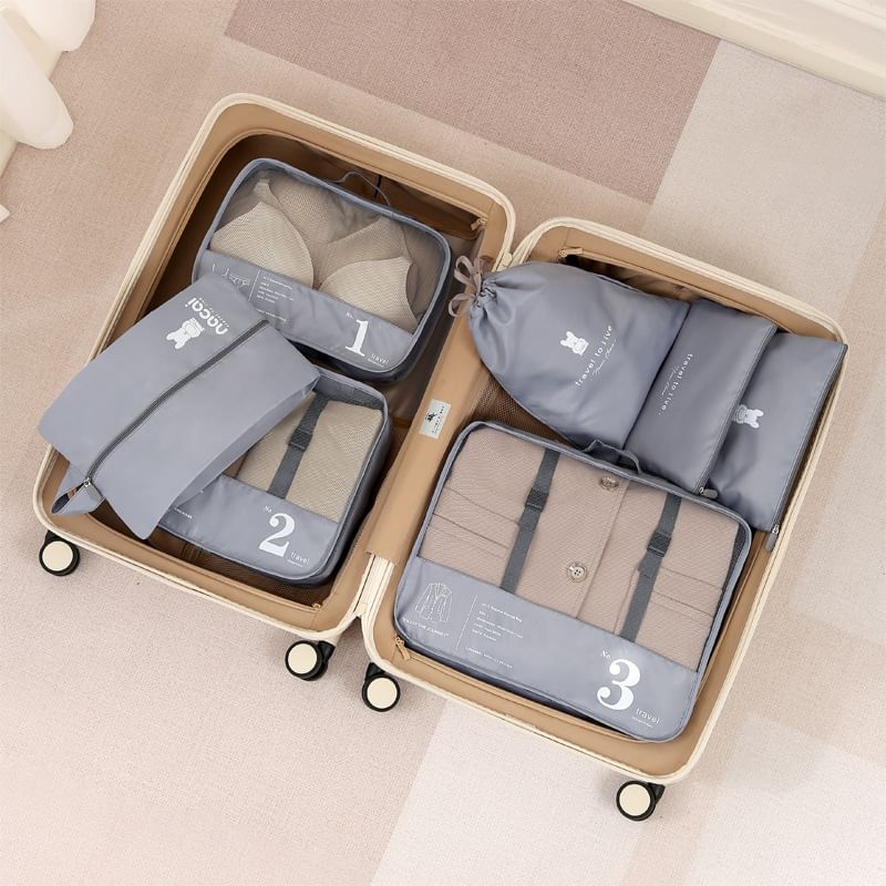 Coolkiss - Reispakkubus Kledingorganizer (Diverse ontwerpen) / Set