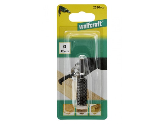 WOLFCRAFT - Coffret embouts de fraisage 1 râpe de profilage cylindrique diam.12 mm 2530000