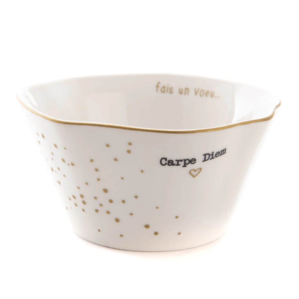 Bol 14 cm carpe diem (lot de 4) Amadeus