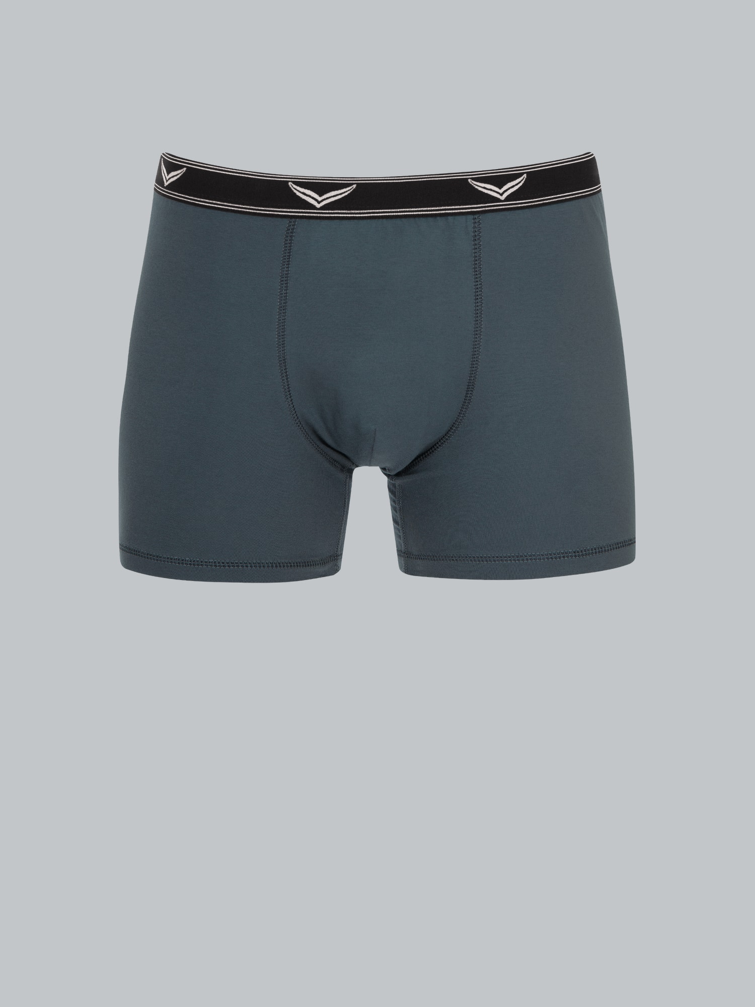 Pants aus Baumwolle/Elastan Anthrazit