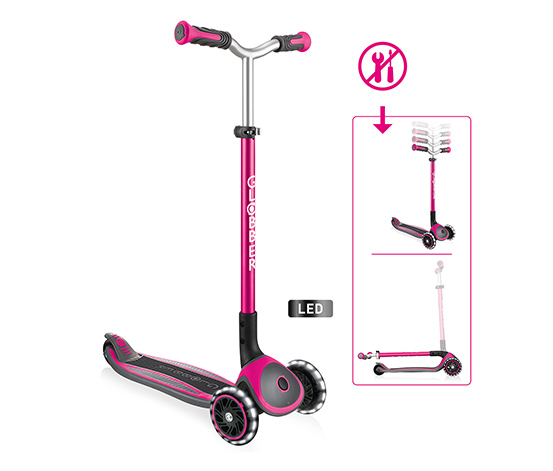 GLOBBER Roller »Master Lights«, blau