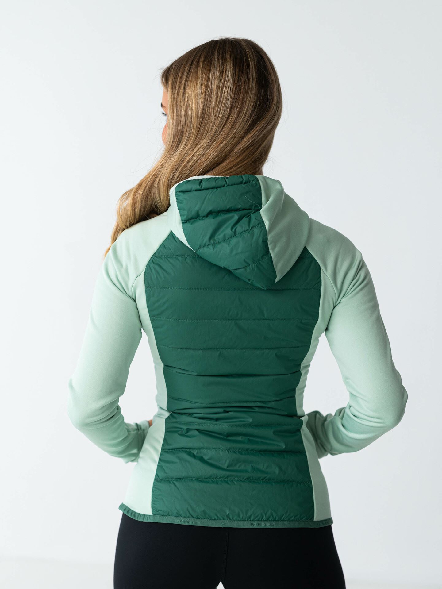 Down Hybrid Hood Jacket