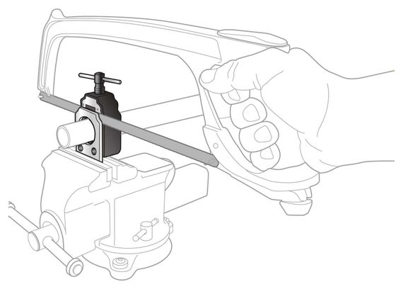 Guide de coupe Topeak Threadless Saw Guide