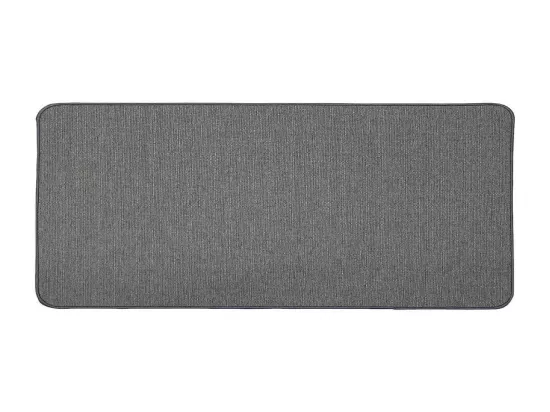 Tapis d'intérieur rectangle tissé uni 