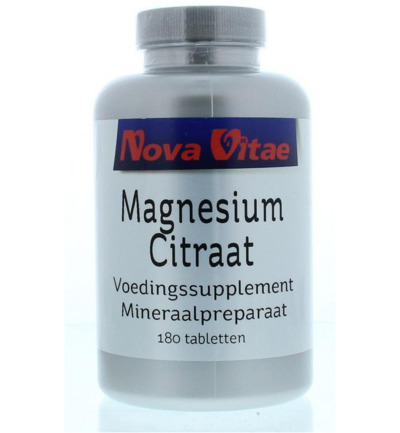 Nova Vitae Magnesium citraat (180 tabletten)