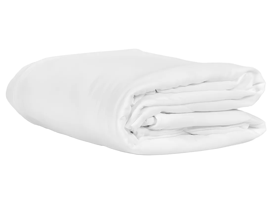 Housse de couette gaze de coton double 240 x 260 cm blanc - PEPA 4