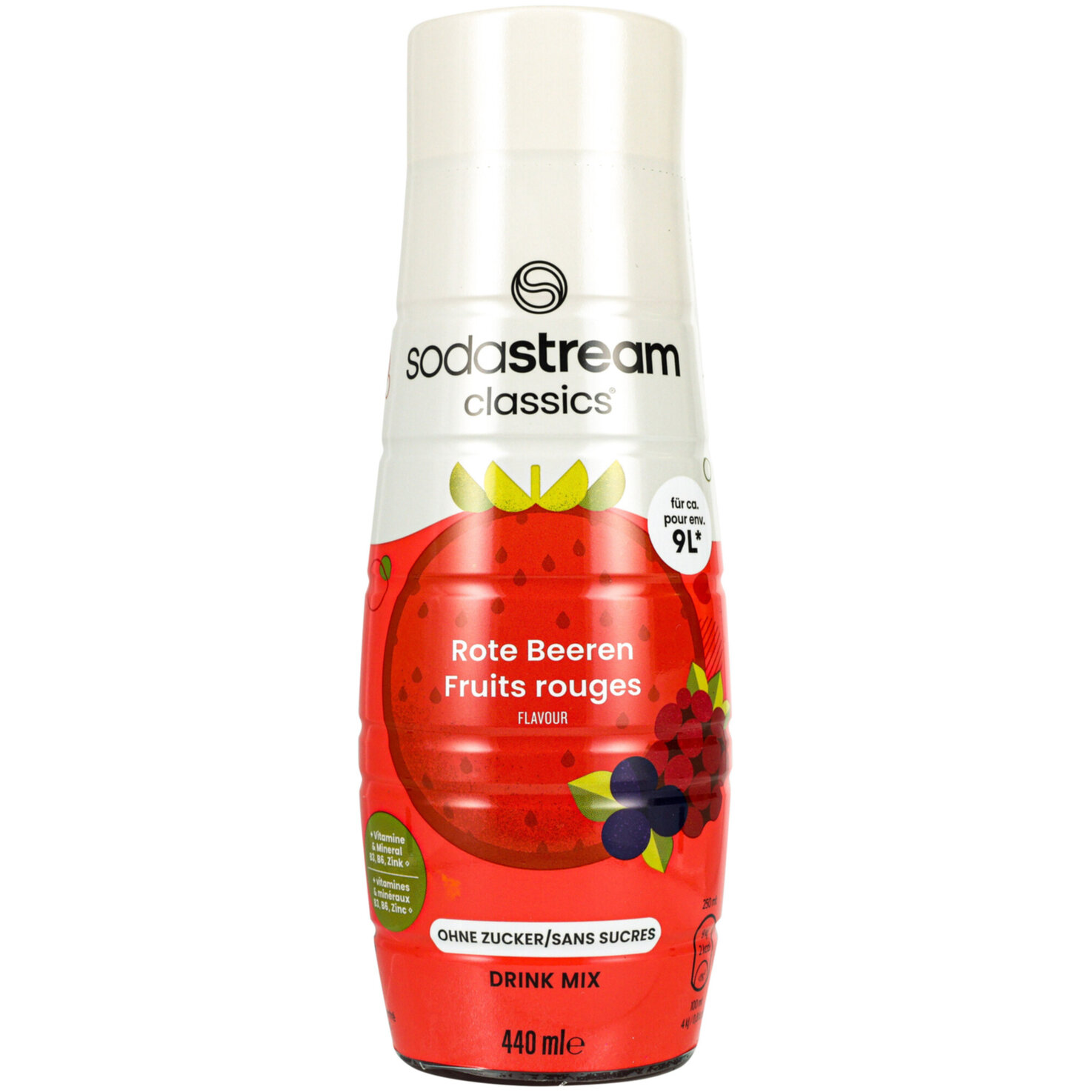 SodaStream Classic Rote Beeren Zero