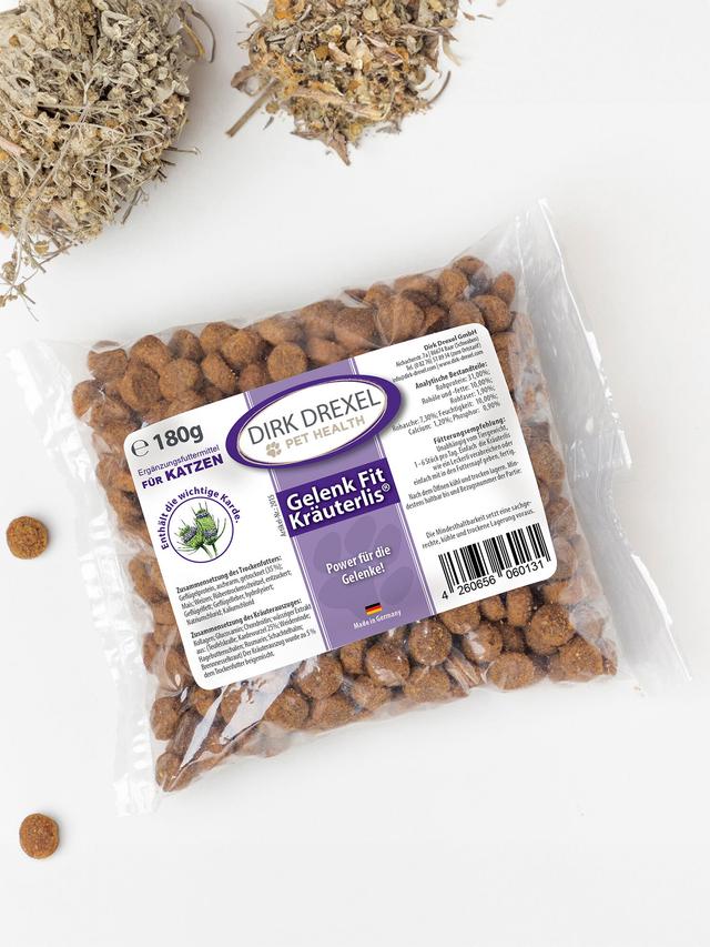 Gelenk Fit Kräuterlis für Katzen - Abo