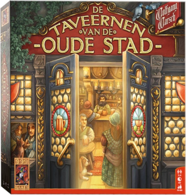 999 Games - De Taveernen van de Oude Stad - Bordspel - 30.0000cm x 30.0000cm