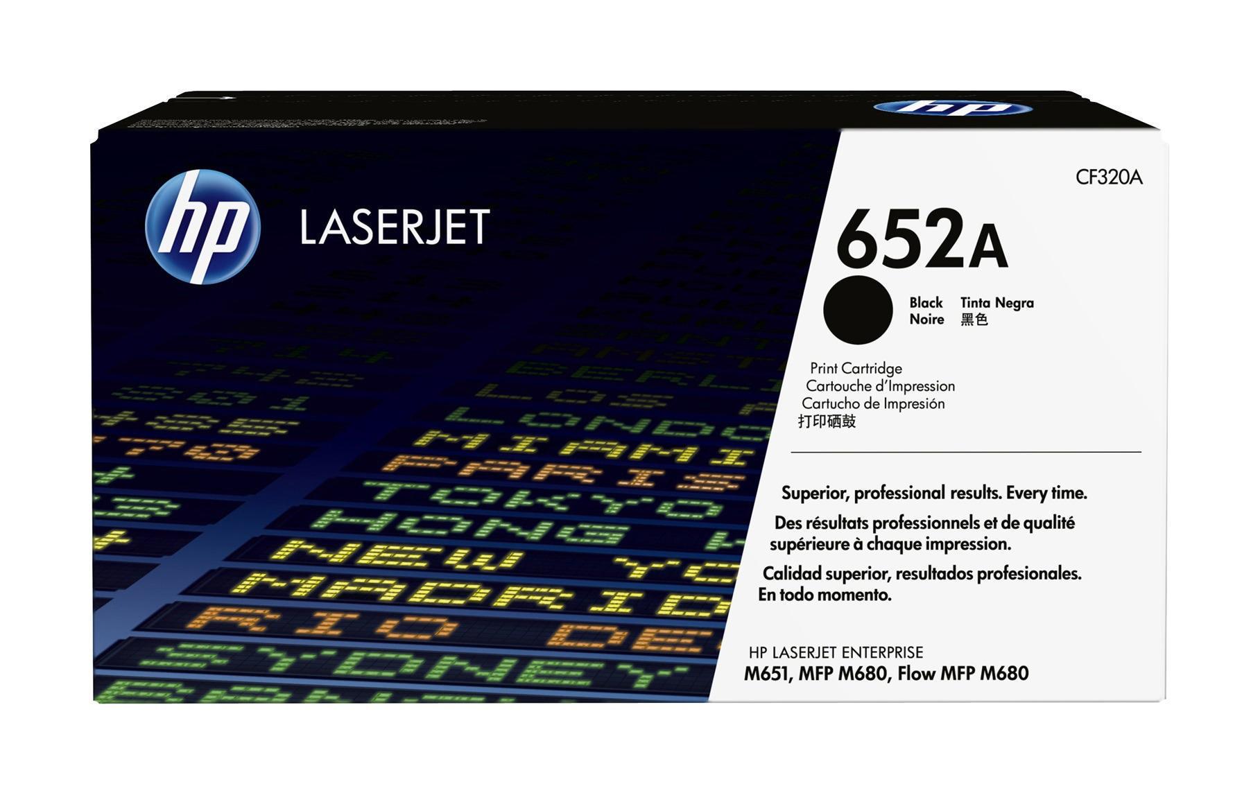 Toner Nr. 652A (CF320A) Black<br>Tonerkartusche
