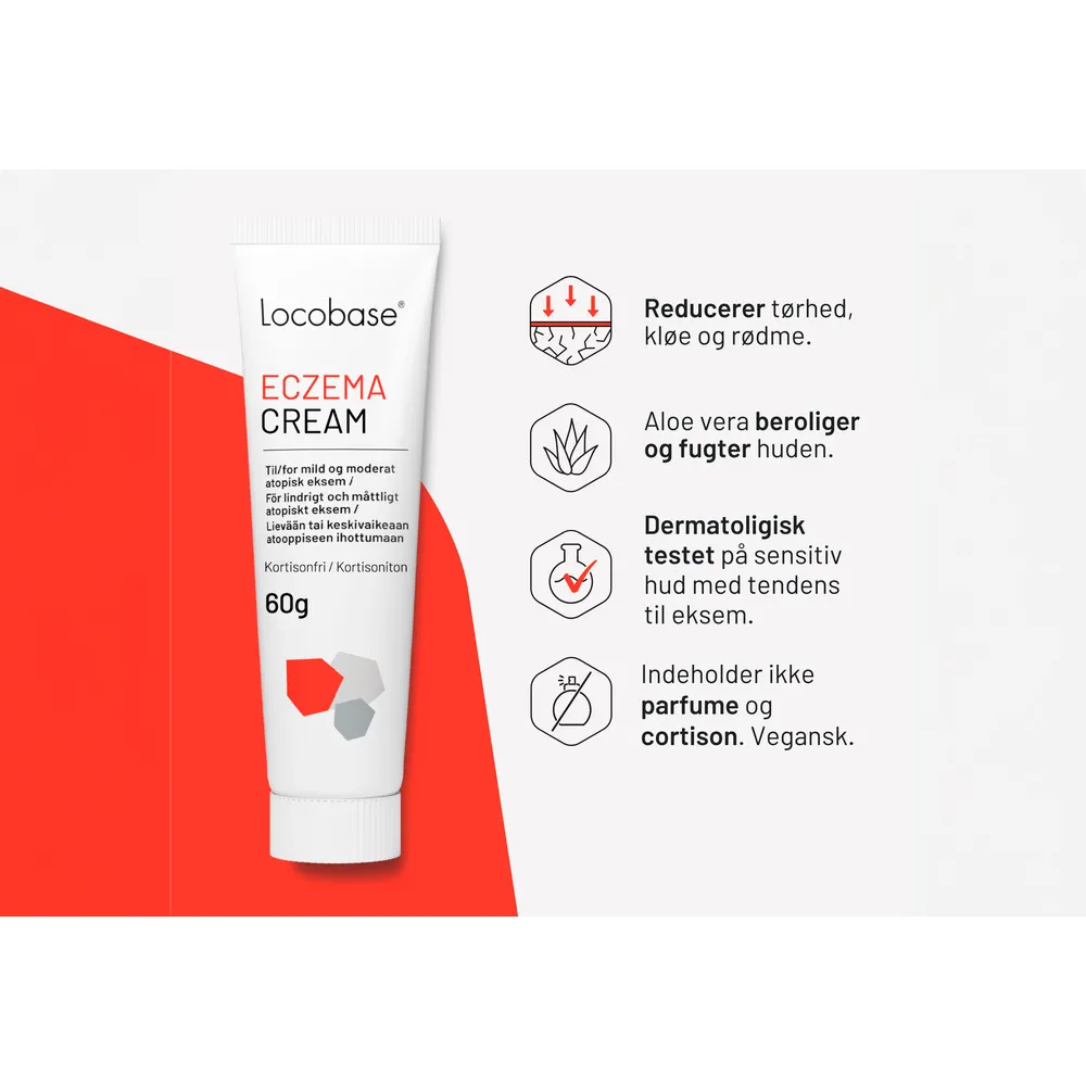 Locobase® Eczema Cream - 60 g.