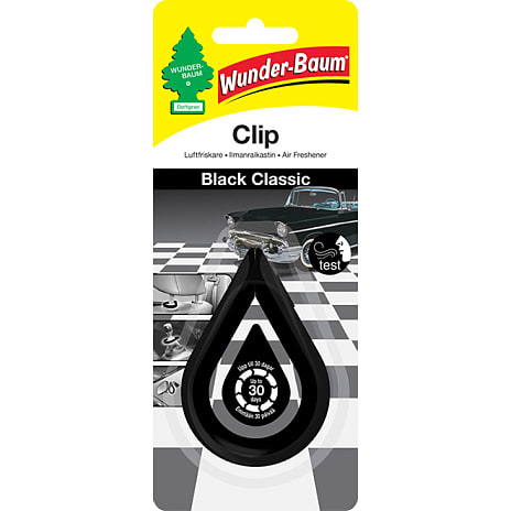 Wunderbaum clips black classic