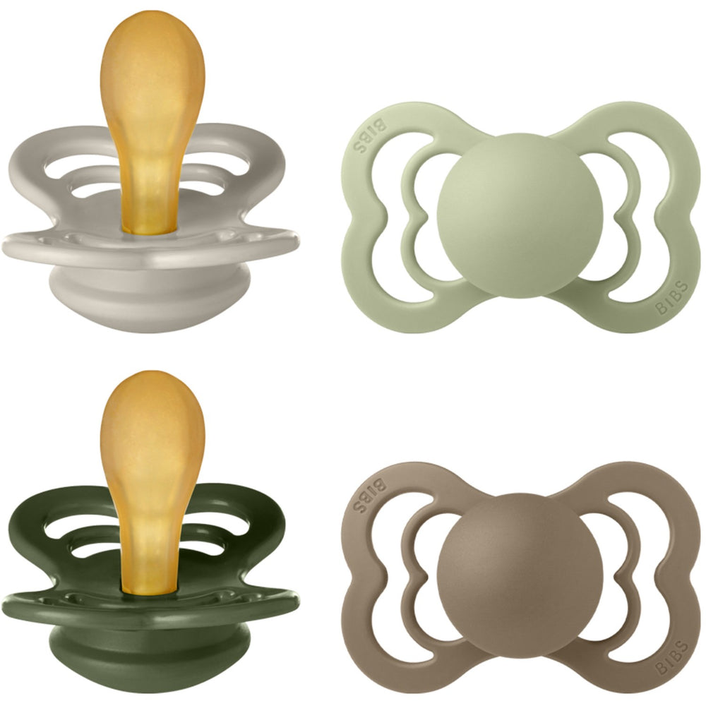 Køb Bibs Sand/Sage/Hunter Green/Dark Oak Sut Supreme 4-Pak Latex