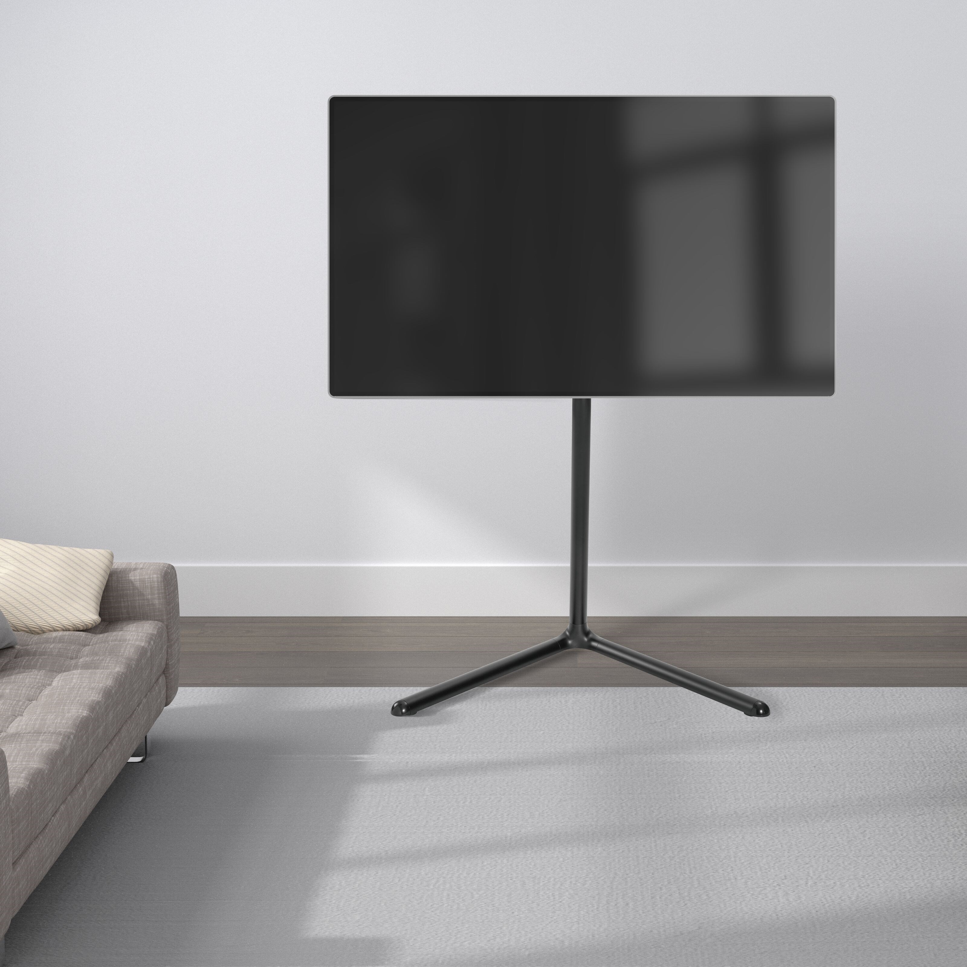 Nikabe V-base-gulvstativ for TV-er på 49-70