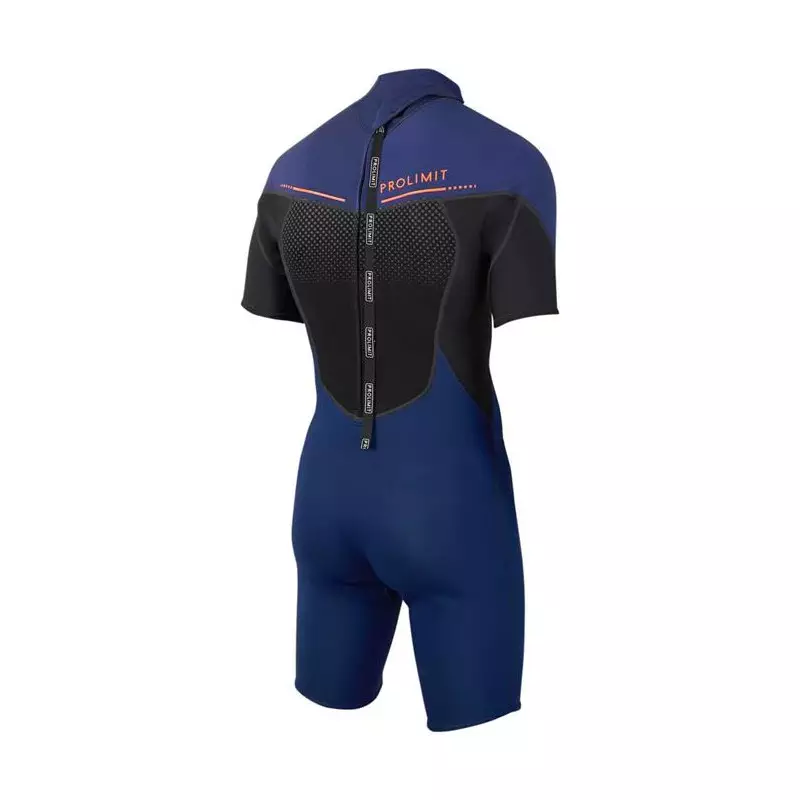 Combinaison shorty PROLIMIT Fusion Backzip 2/2 Q-lining FL Blue