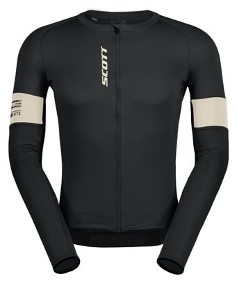 Maillot Manches Longues Homme Scott Endurance Pro Noir/Blanc