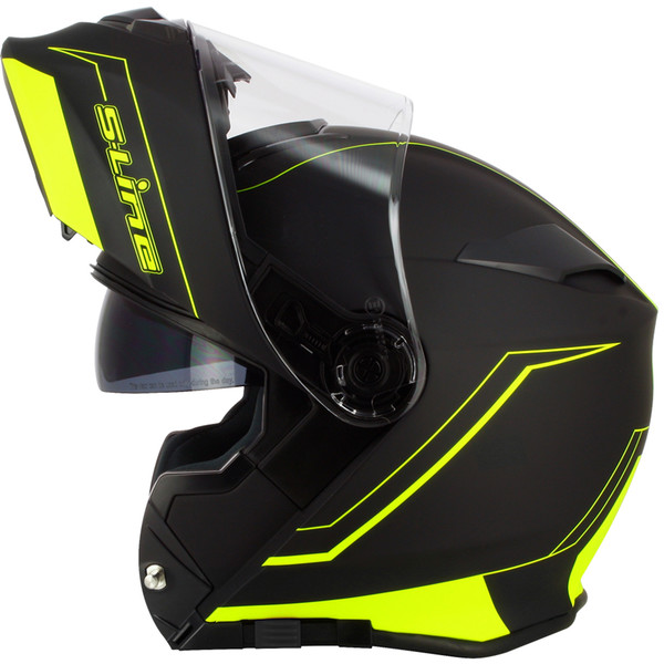 S-Line - Casque Dual Face S550 Noir / Jaune