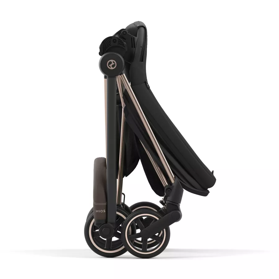 cybex PLATINUM Kombikinderwagen New Mios Rosegold Sepia Black