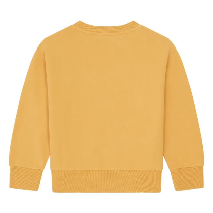 Hundred Pieces Sweat  Coton Bio  | Jaune tournesol
