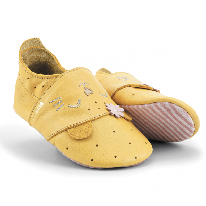Bobux Bobux chaussons chaton jaune