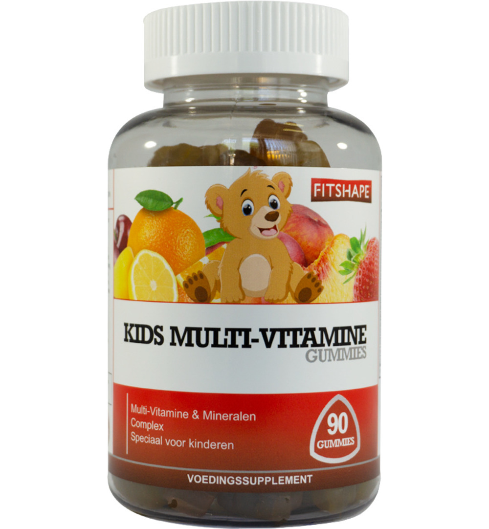 Fitshape Kids Multi-Vitamine (90 stuks)