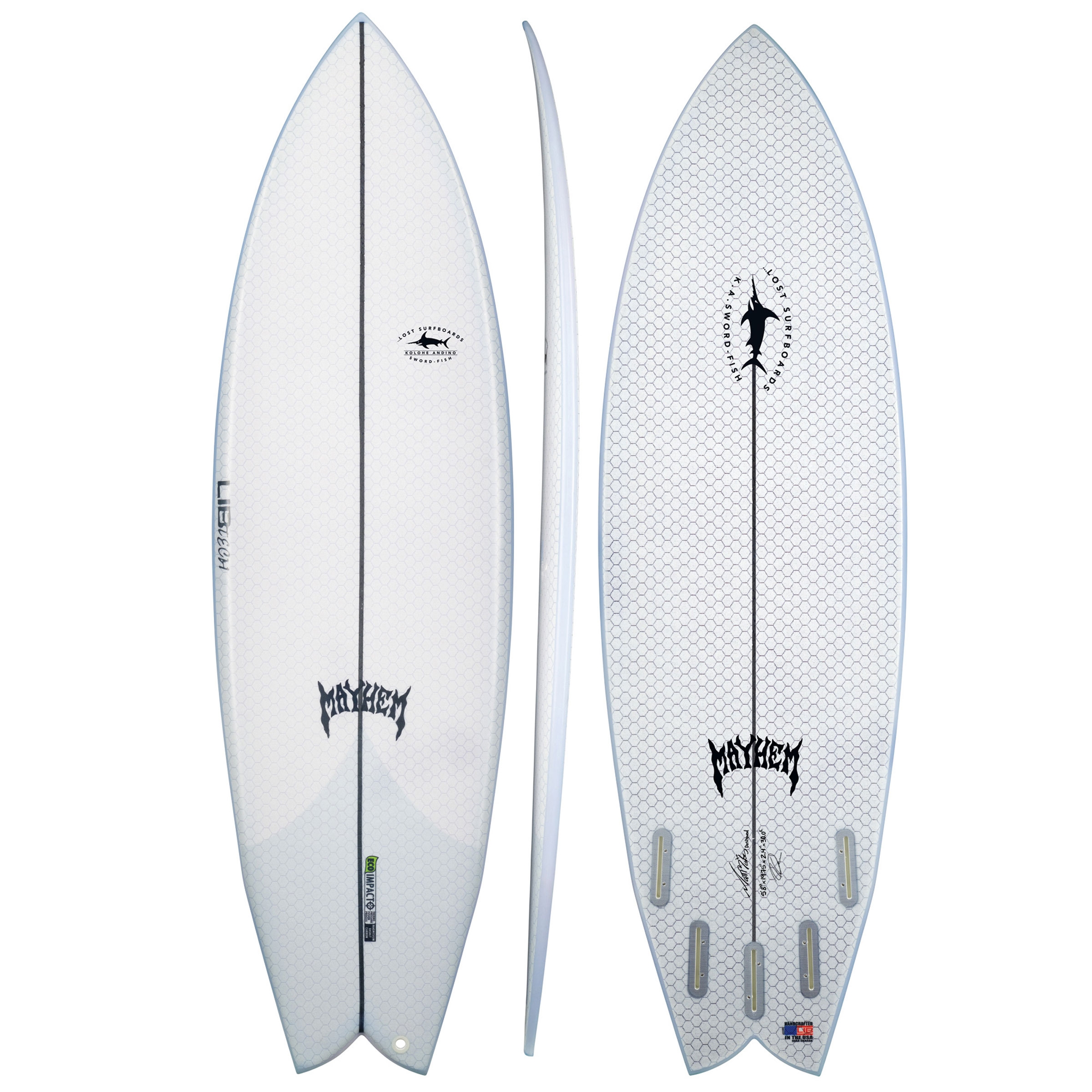 Lib Tech Lost K.A. Swordfish - 5'10 x 20.25