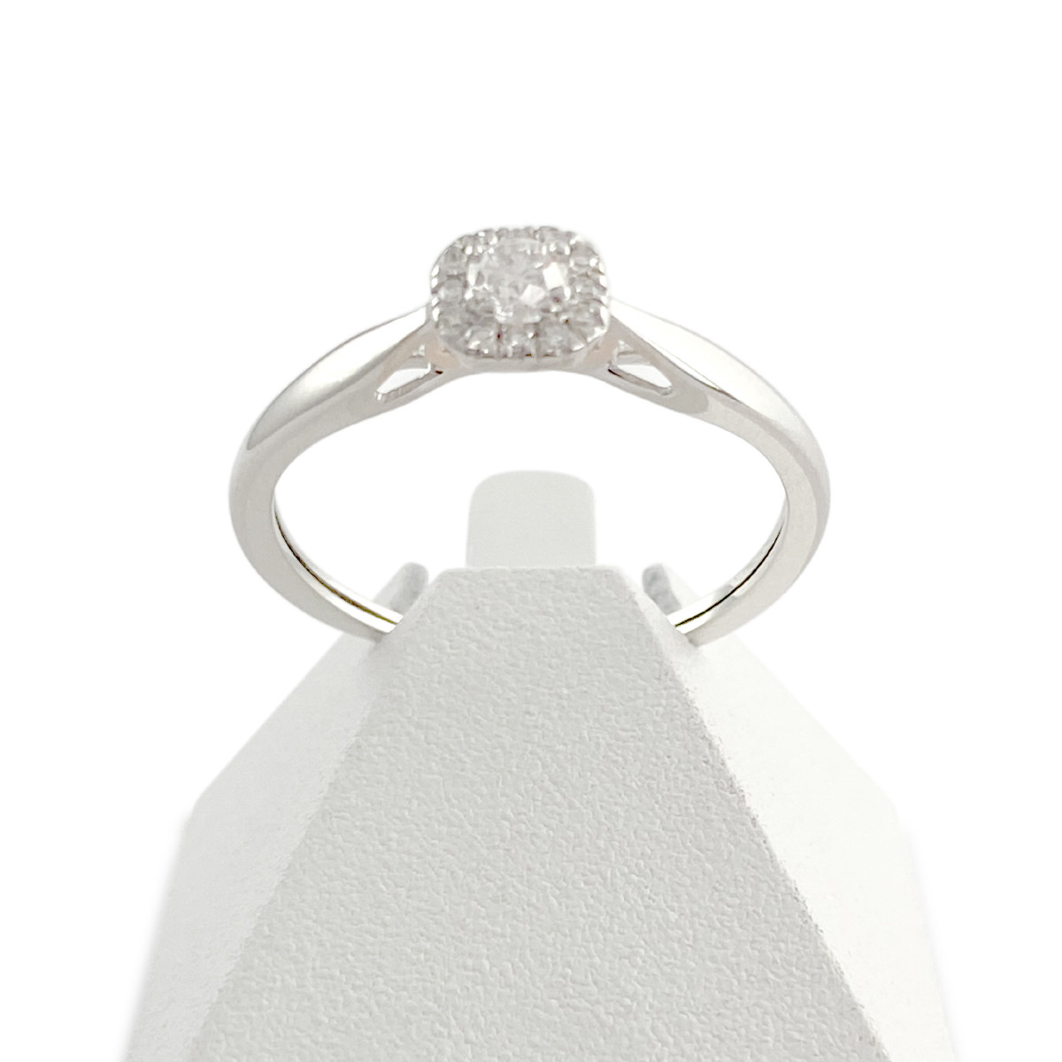Bague d'occasion 2 ors 750 diamant