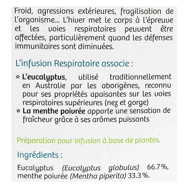 Vitavea - BioNutrisanté - Infusão Respiratória - 20 sachês