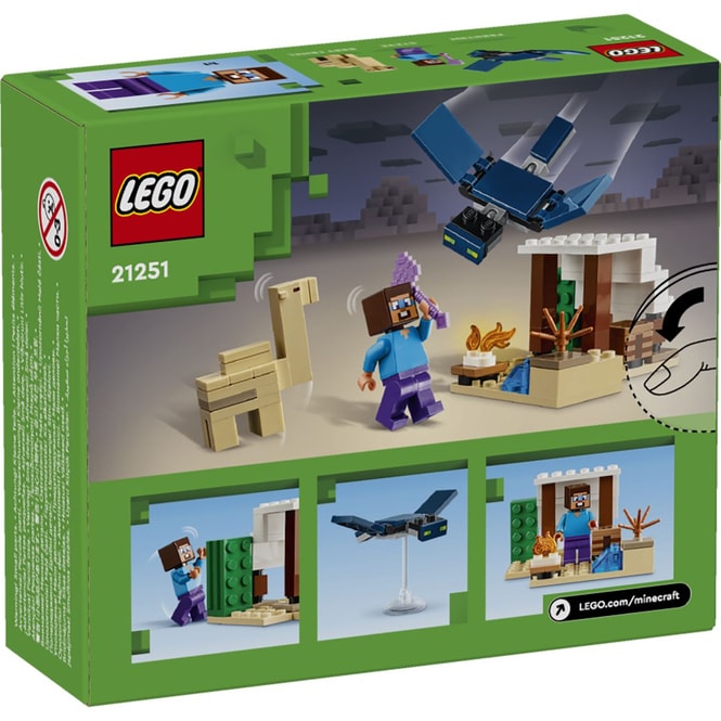 LEGO® Minecraft™ 21251 - Steves Wüstenexpedition