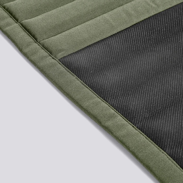 HAY - Palissade Quilted Cushion für Dining Bench, anthrazit