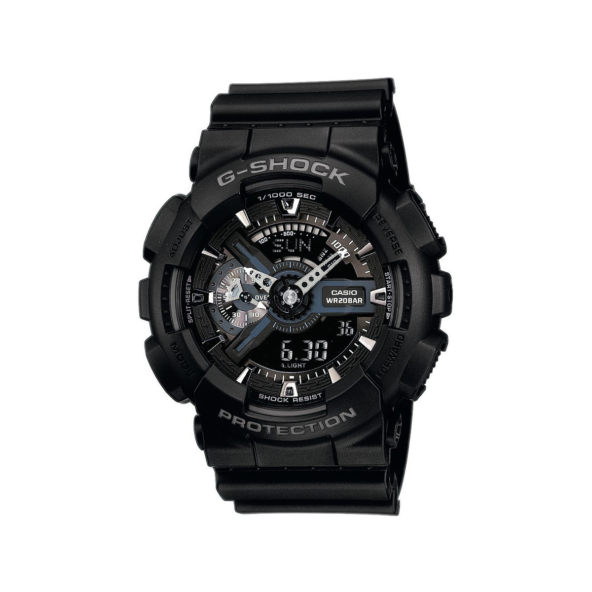 Montre CASIO G-SHOCK homme bracelet résine noir