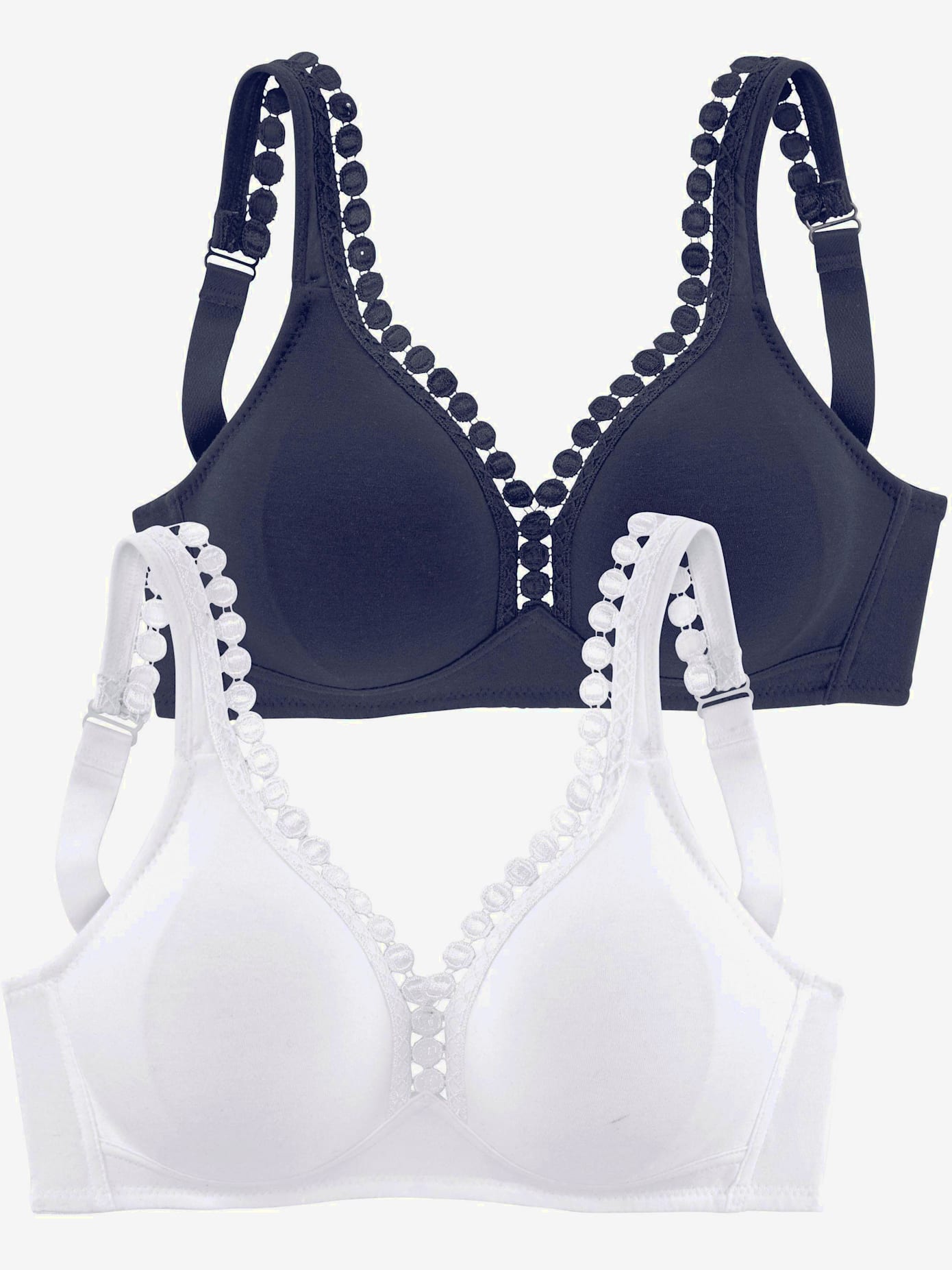 Soutien-gorge sans armatures en coton doux