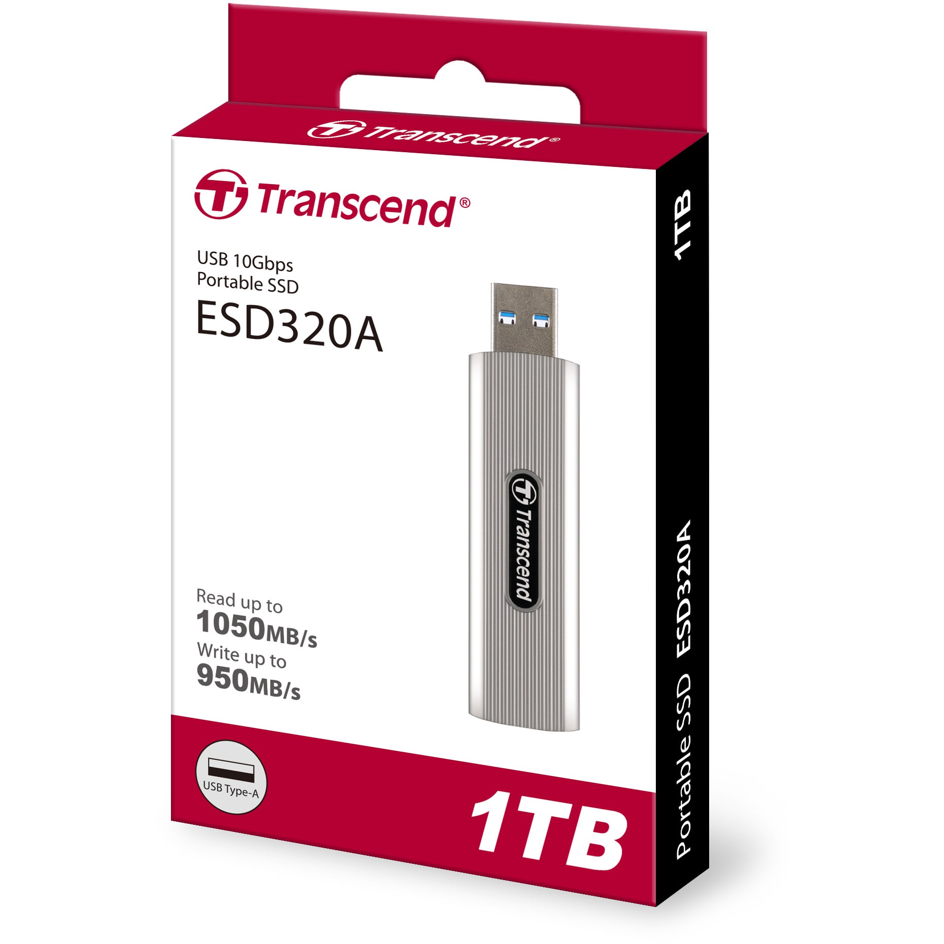 Transcend ESD320A 1 TB externe SSD USB type A