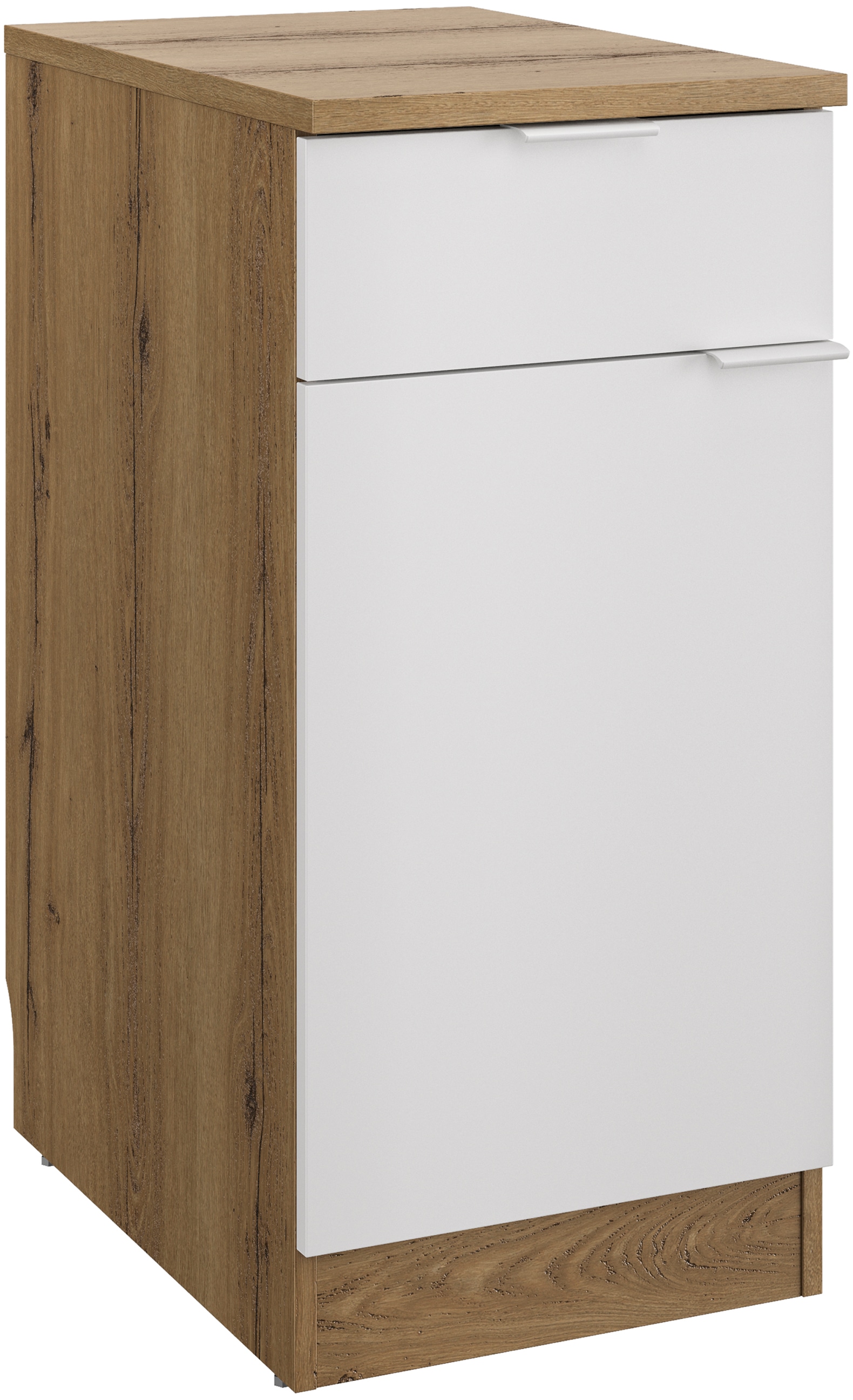 Gami Unterschrank »Eden Küche Unterschrank B.40 1 Tür  1 Schublade« Unterschrank mit 1Tür und 1 Schublade Breite 40 cm