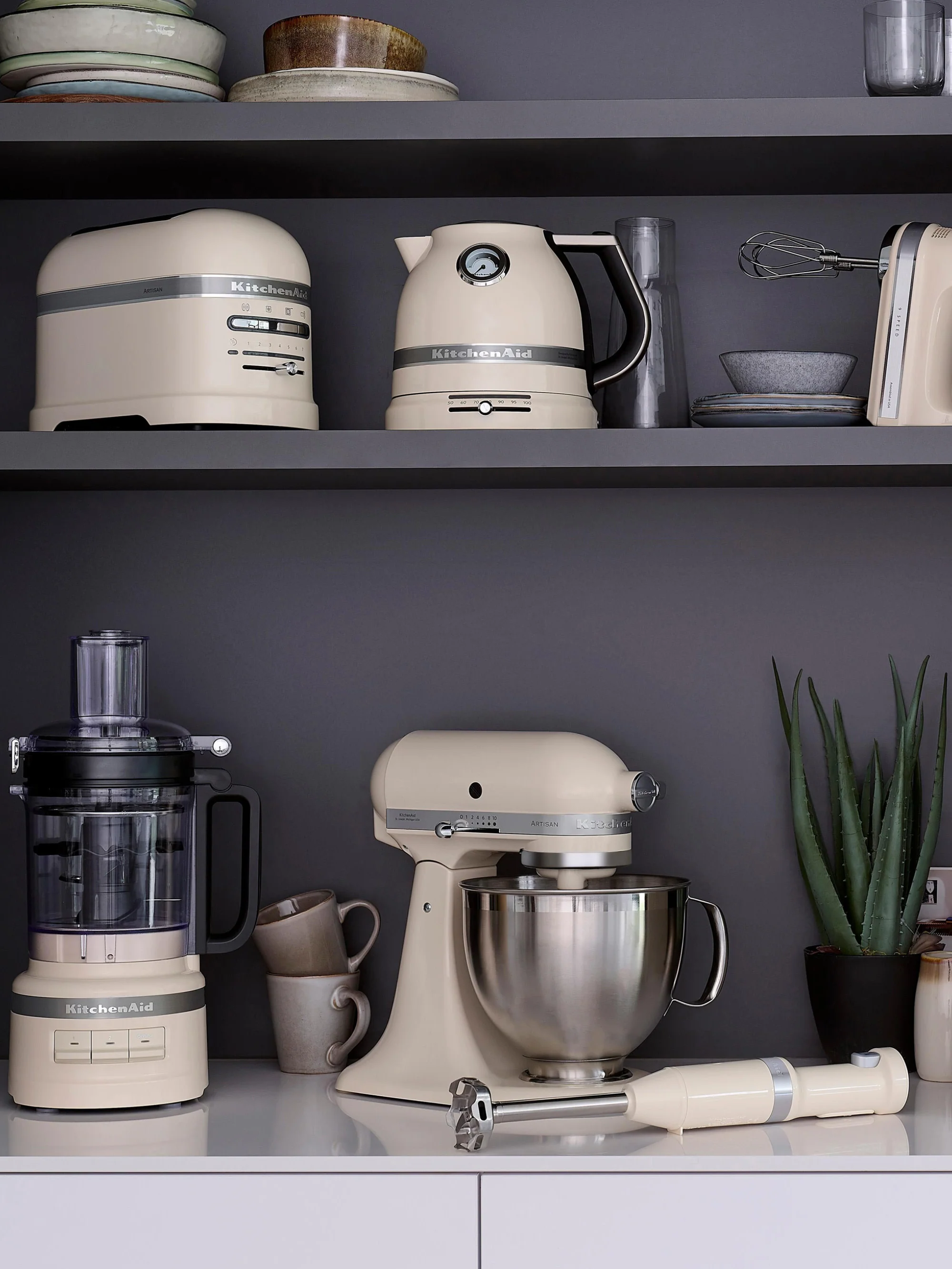 Kantelbare keukenmachine Artisan, 4.8 L, 8-delig