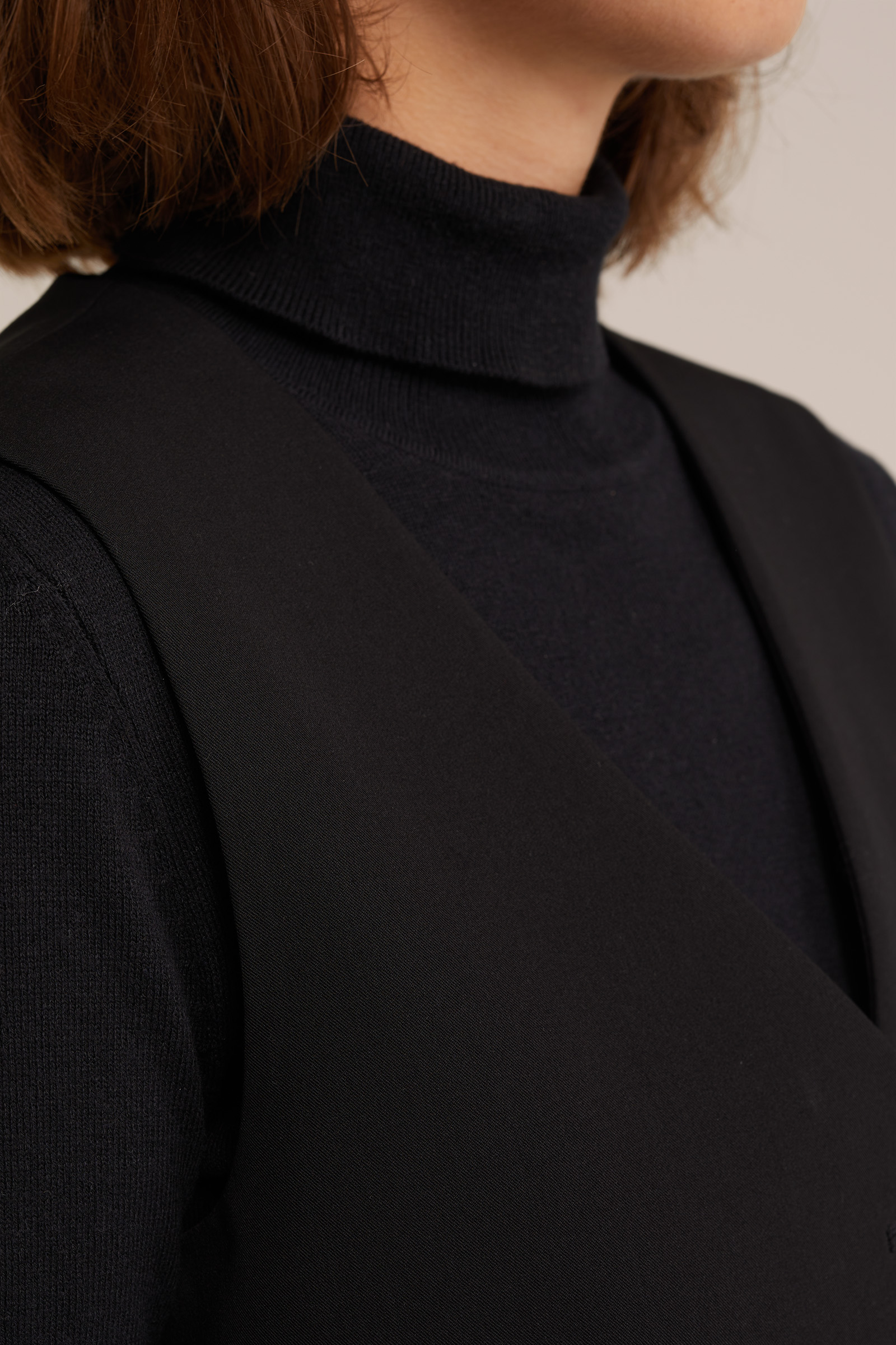getailleerde gilet WE Fashion Zwart