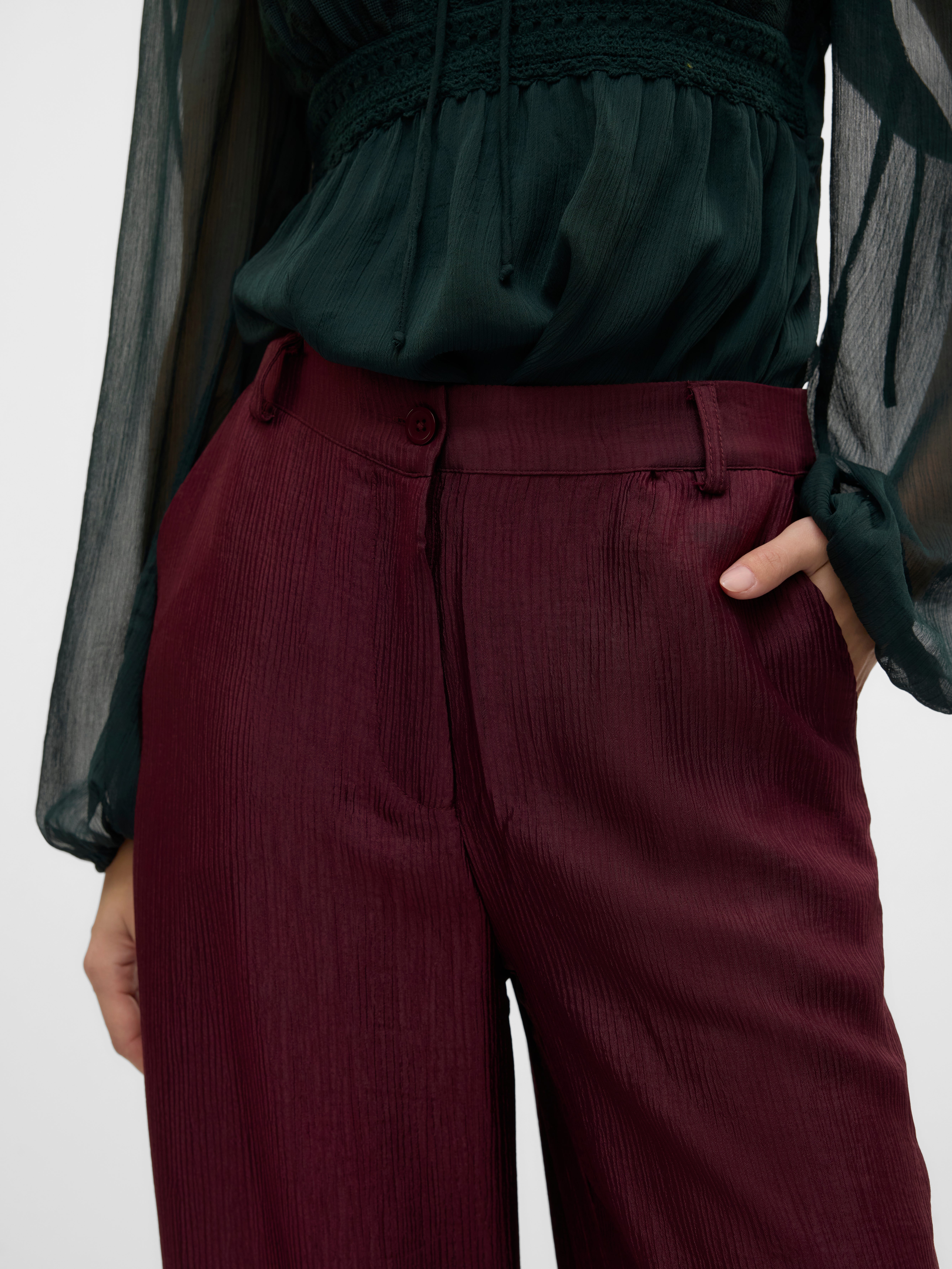 VMRAQUEL High waist Broek