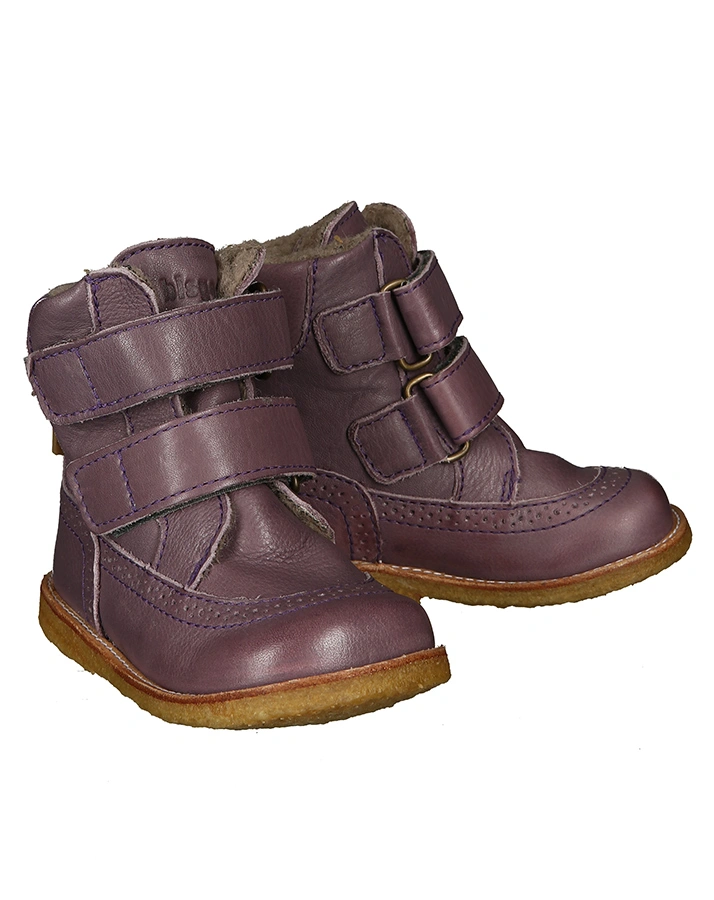 Stiefeletten TEX MIMI mit Klett in lila