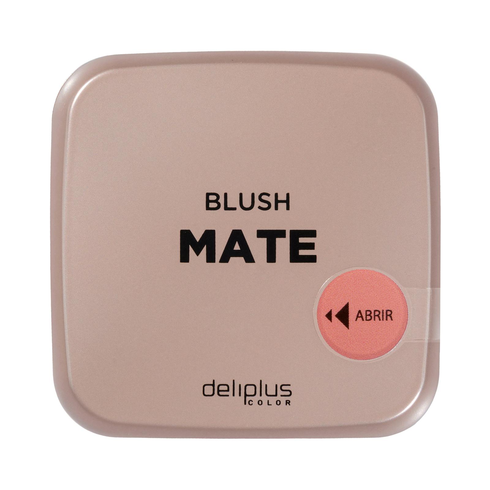 Blush compact mat Deliplus 04 Corail