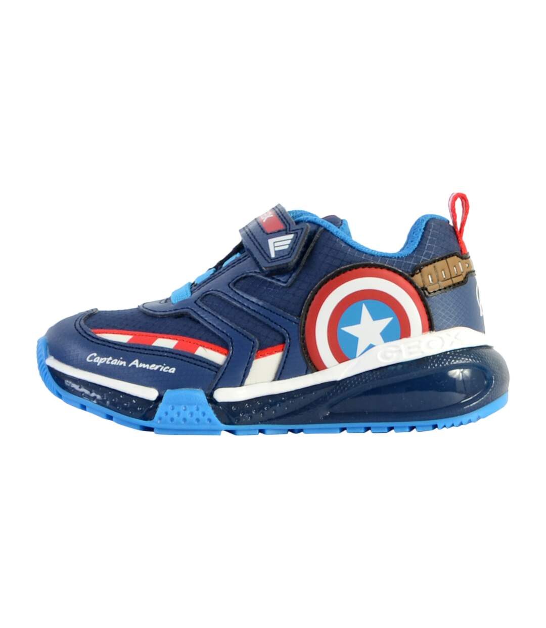 Basket Cuir Enfant Geox Bayonyc