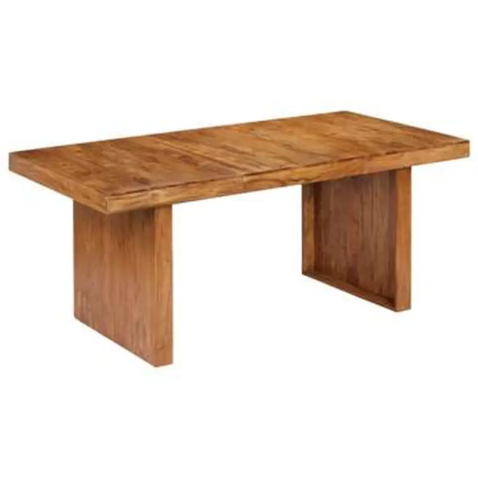 vidaXL - Eettafel - Bruin - Hout