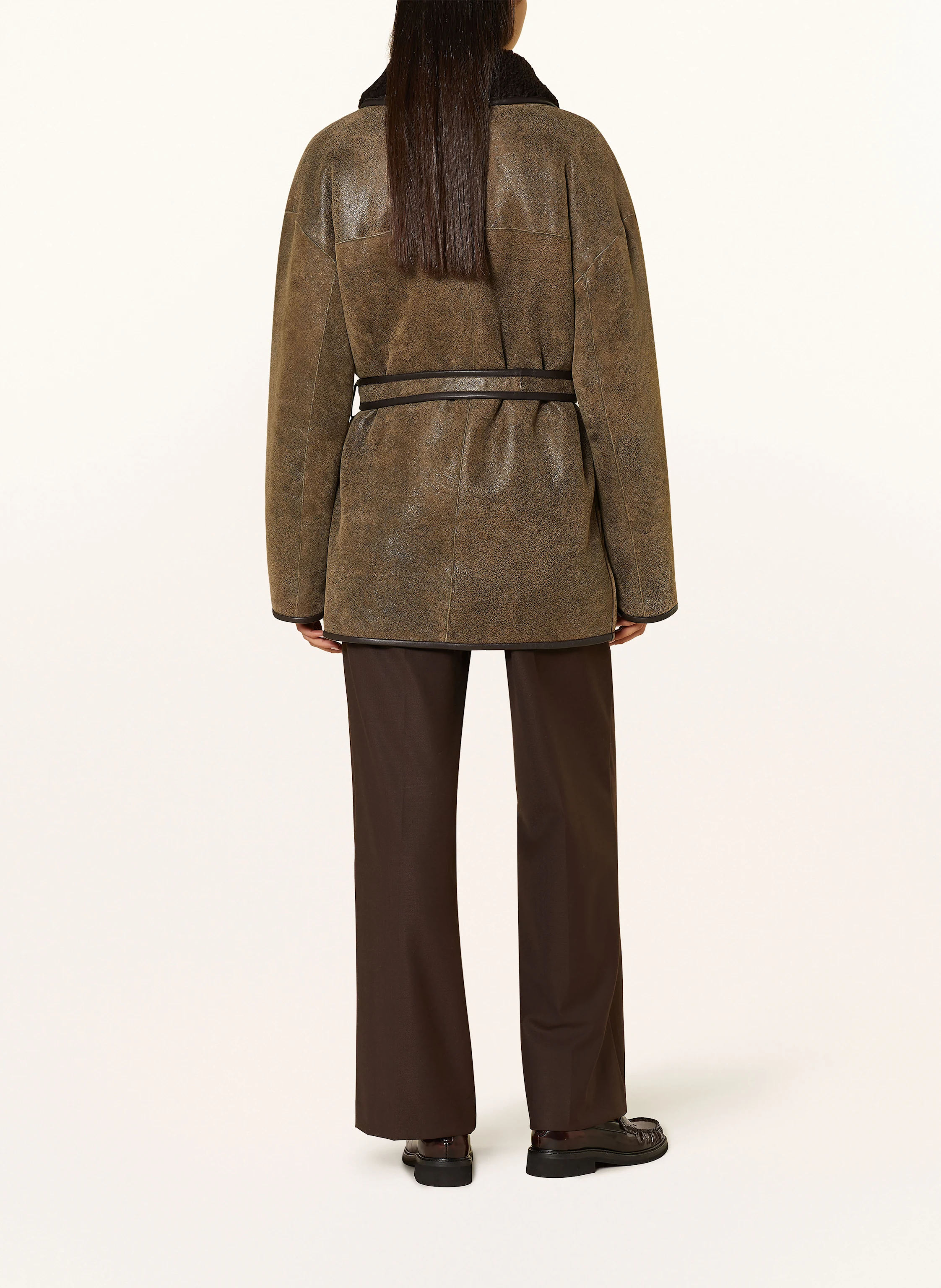 CLAUDIE PIERLOT Lederjacke