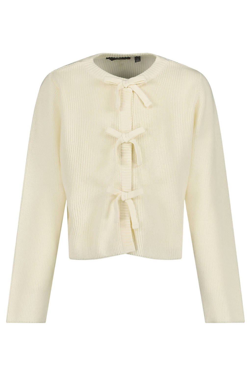 LEVV cardigan ecru gebreid