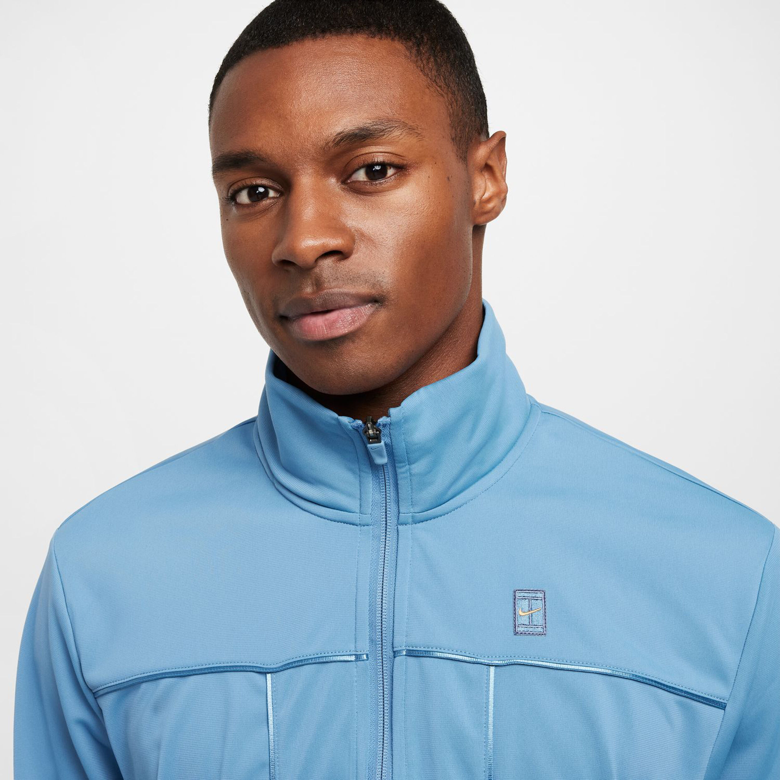 Nike Court Heritage Veste De Survêtement Hommes - Bleu Clair